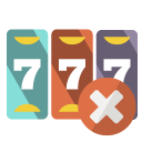 slot,machine,close icon