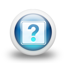 glossy,blue,orb icon