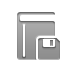 book,diskette icon