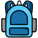 backpack, rucksack, schoolbag, travel svg vector icon