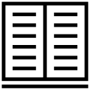 book, ebook, read, readable, reader svg vector icon
