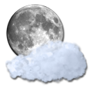 moon,cloud icon