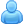blue, figure, man, user icon