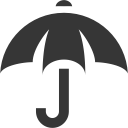ubrella, weather svg vector icon