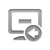 screen,zoom,out,left icon