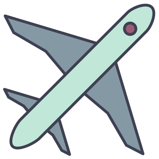 Airplane svg vector icon