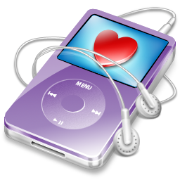 ipod,video,violet,favorite icon