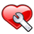 bookmark,toolbar,heart,valentine,love icon