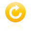 button, cw, rotate, yellow icon