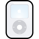 apple, ipod, white icon