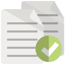 document,checkmark icon
