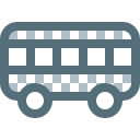 bus, sightseeing, tourism, transfer, transport, travel, vehicle svg vector icon