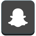 media, network, snapchat, social, social media svg vector icon