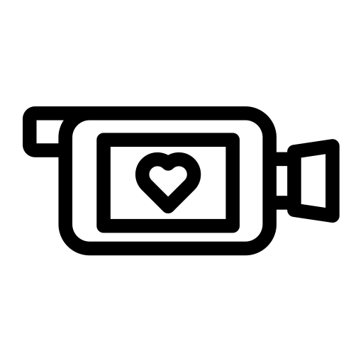 Camcoder svg vector icon