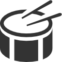 side,drum icon