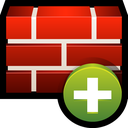 add, create, firewall, safety, shield icon