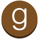 g, goodreads, read, round, social media svg vector icon