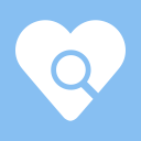 blip, blippex, locate, research, search engine svg vector icon