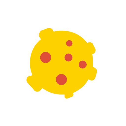 Cosmic Planet svg vector icon