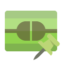 connect,push,pin icon