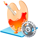 config, paint icon