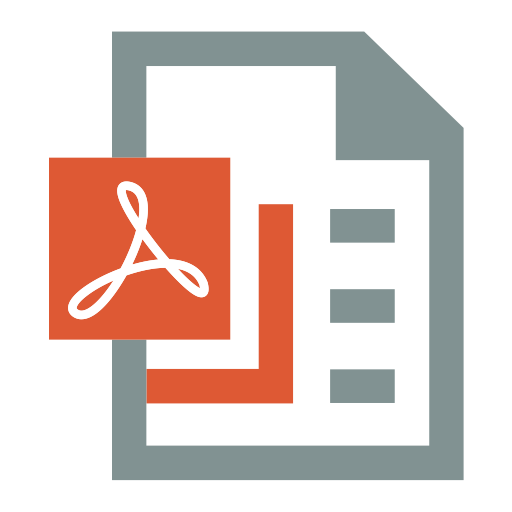 Pdf svg vector icon