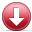 round,down,arrow,descend,download,fall,decrease,descending,circle icon
