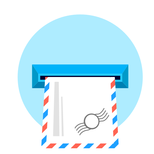 Mail svg vector icon