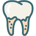 decayed tooth, dental, dental treatment, dentist, dentistry, teeth cleaning, tooth svg vector icon