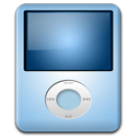 ipod,nano,baby,blue icon