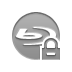 blu,ray,disk,lock icon
