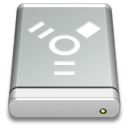 drive,gray,firewire icon