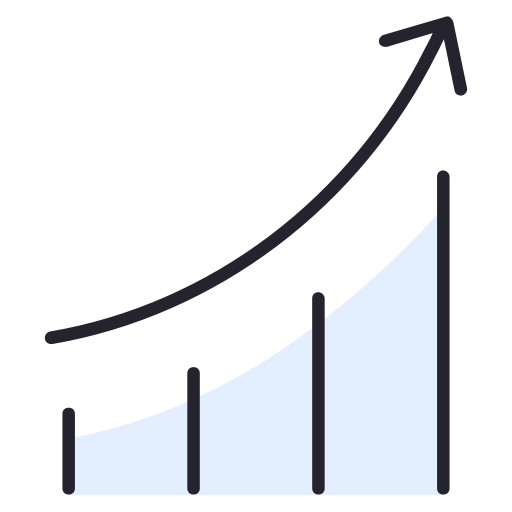 Profit svg vector icon