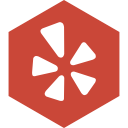 hexagon, media, social, yelp svg vector icon
