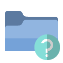 folder,help icon