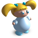 blond,girly icon