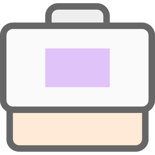 Briefcases svg vector icon