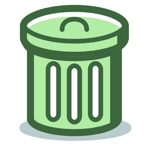 Bin svg vector icon