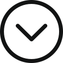 arrow, bottom, chevron, chevrondowncircle, circle, down svg vector icon