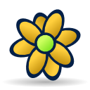 flower, icq icon