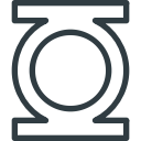 action, green, lantern, movie svg vector icon