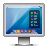 display, glossy, mac, screen icon