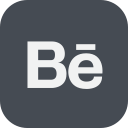 behance, chat, communication svg vector icon
