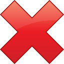 cross, delete, remove svg vector icon