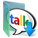 google,talk,download,descending,fall,decrease,down,descend,speak,comment,chat icon
