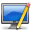 edit, monitor icon