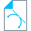 design, document, illustrate, illustration, nodes, points, vector points svg vector icon