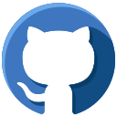github, media, social svg vector icon