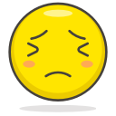 face, persevering svg vector icon