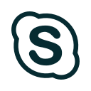 chat, communication, microsoft, skype svg vector icon
